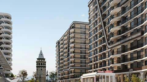 Acheter des appartements à Beylikdüzü, Istanbul - Piscine intérieure et citoyenneté disponible — 8/21