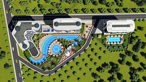 Complex avec un concept hôtelier à Avsallar, Alanya — 5/15