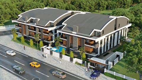 Appartements d'une ou deux chambres à Konyaalti, Antalya — 4/11