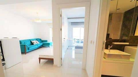 Acheter des appartements à Saray, Alanya : Distances proches de la piscine et de la mer — 6/29