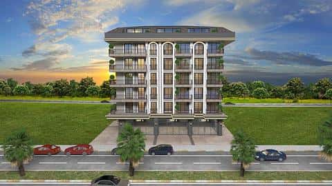 Appartement 1 chambre à vendre dans le centre d'Alanya avec citoyenneté — 6/10