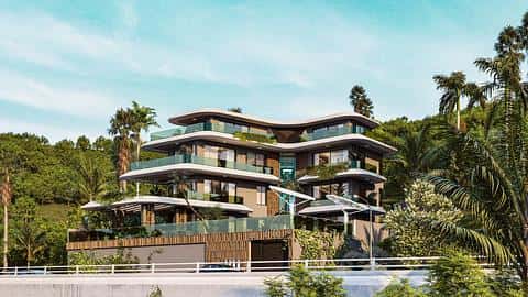 Villa de luxe 7+1 avec vue sur la mer à vendre à Alanya Kargicak — 5/24