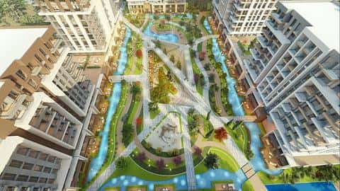 Achetez un appartement de 2, 3 ou 4 chambres avec piscine à Basaksehir, centre-ville d'Istanbul — 9/20