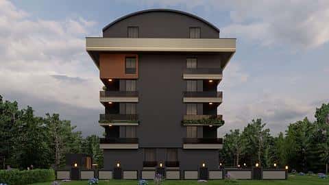 Luxueux appartements de deux chambres dans le quartier animé de Konyaaltı — 4/33