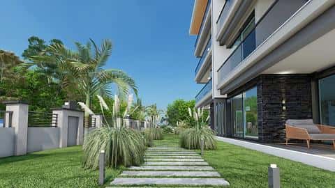 Appartements élégants de deux chambres situés à Aksu, Antalya — 6/11