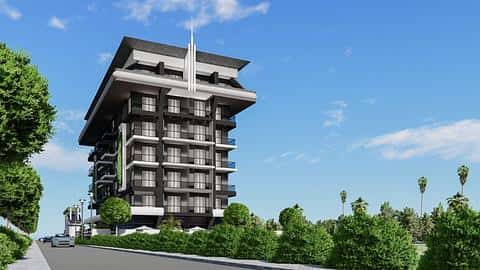 Investir à Alanya Mahmutlar - Appartements avec accès à la piscine et près de la plage — 2/15