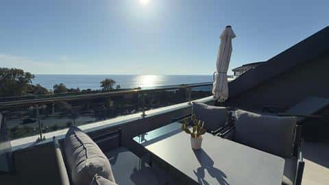 Duplex de Luxe 3+1 à Vendre Front de Mer à Kargicak Alanya — 8/65