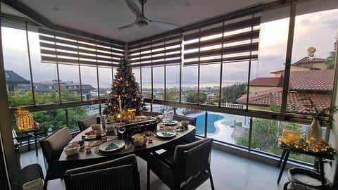 Villa entièrement meublée avec piscine privée et ascenseur à Alanya — 7/14