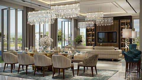 Upeat huoneistot Damac Hillsissä, Dubaissa — 9/16