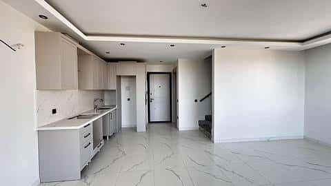 Apartamenty z widokiem na morze na sprzedaż w Kestel Alanya, od 1 do 3 sypialni, z dostępem do basenu — 6/30
