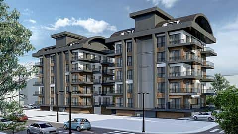 Appartements en centre-ville avec ascenseur à Mahmutlar, Alanya : 1 et 3 chambres à vendre — 6/6