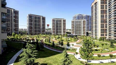 À vendre : appartement de 1 à 4 chambres à Eyupsultan, Istanbul avec piscine et permis de résidence — 4/25