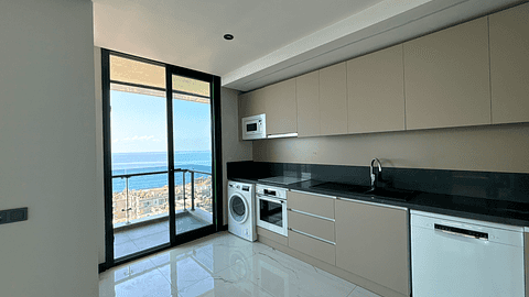 Appartement au centre-ville avec citoyenneté et vue sur la mer à Mahmutlar, Alanya — 8/20