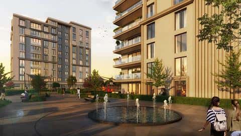 À vendre : appartements à Basaksehir, Istanbul avec 2 à 5 chambres et des avantages de citoyenneté — 4/14