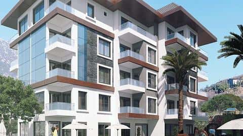 À vendre : appartements de 1 à 3 chambres à Kargicak avec vue sur la mer et citoyenneté — 5/24