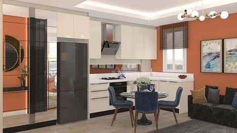 Beaux appartements 1 chambre près de la plage à Aksu — 10/16