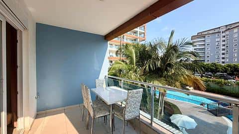 Appartement 2+1 à vendre à Cikcilli Alanya | Crystal Towers — 7/29