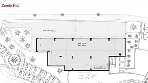 Spacieux local commercial de 636m² à vendre à Alanya Oba — 7/9