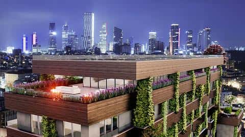 Appartements intelligents à Kagithane, Istanbul avec piscine et sécurité — 3/16