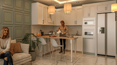 Appartements de 2 à 3 chambres à Erdemli à Mersin : vue sur la mer et équipements de luxe — 9/20
