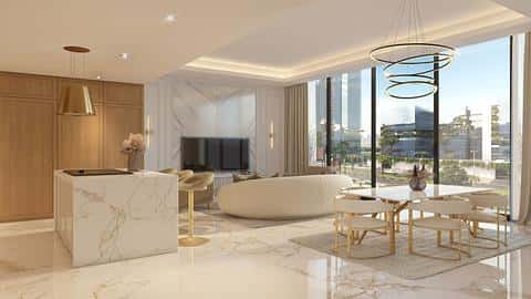 Appartamenti Splendidamente Progettati nel Cuore di MBR City — 9/11
