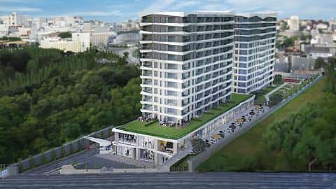 Achetez l'appartement de vos rêves : 1, 2 ou 3 chambres avec piscine et bain turc à Bagcilar, Istanbul — 4/15