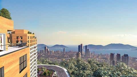 À vendre : appartements à Kartal, Istanbul, près du centre-ville et avec vue sur la mer - 1, 2, 3 chambres — 3/24