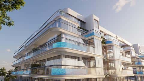 Appartamenti di Lusso con Piscina Privata a Dubai — 2/25