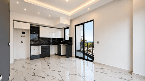 Appartement 1+1 Vue Mer à Vendre à Kestel Alanya — 4/17