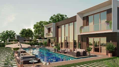 Villa domotique à vendre avec vue sur la ville et la nature à Buyukcekmece, 7 ou 6 chambres — 8/13