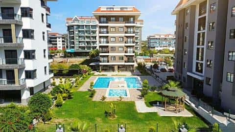 Appartement 1+1 meublé à vendre à Alanya Kestel — 2/14
