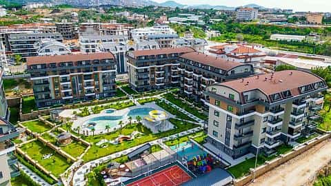 Investir dans un appartement à Alanya Oba : 1-4 chambres disponibles avec citoyenneté — 4/13