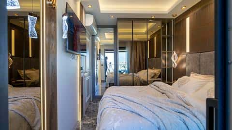 Appartement d'une chambre à Alanya à vendre avec un accès proche à la plage — 10/12