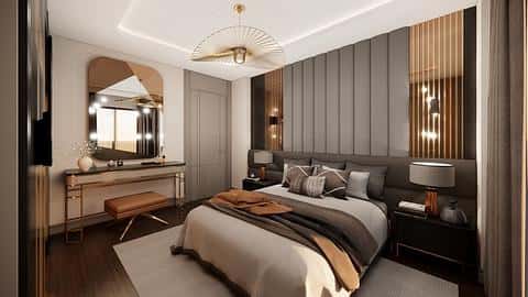 À vendre : appartements de 2, 3, 4 chambres à Basaksehir, Istanbul avec des commodités de maison intelligente et à proximité des commerces — 8/22