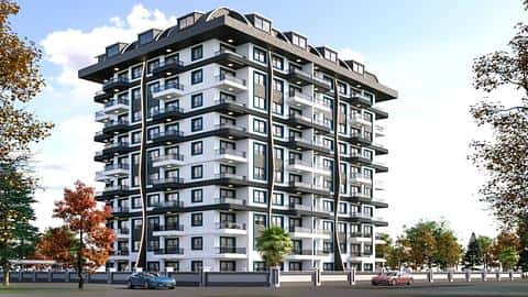 Achetez des appartements de 1 ou 2 chambres avec vue sur la mer à Gazipaşa Alanya — 2/12