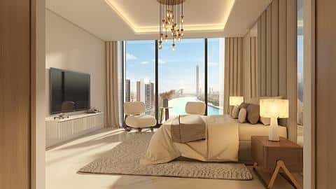 Appartamenti Deluxe sul lungomare nel Cuore di Dubai, MBR City — 8/16