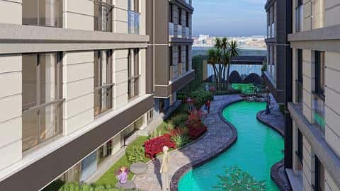 Istanbul Eyupsultan : Appartement 2 chambres à vendre avec vue sur la ville et permis de résidence — 4/15