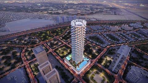 דירה אקסקלוסיבית עם חדר שינה אחד JVC-Dubai — 4/16
