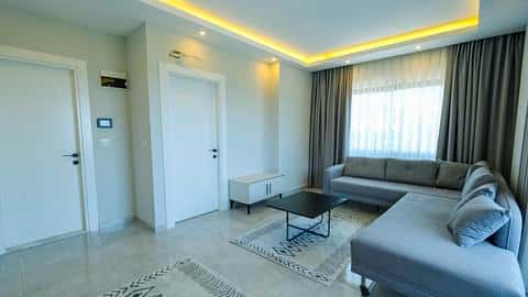 Appartement 1 Chambre en Front de Mer à Alanya Kargicak à Vendre avec licence Airbnb — 5/13