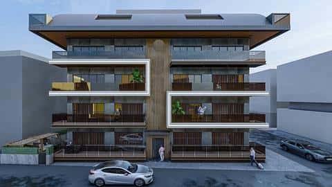 Acheter un appartement dans le centre d'Alanya : 3 ou 7 chambres près de la plage — 4/5