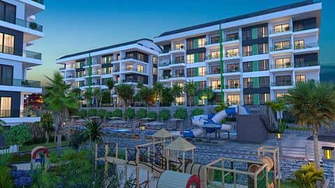 Appartements Kargicak Alanya à vendre, 1 et 2 chambres, près de la mer — 10/15