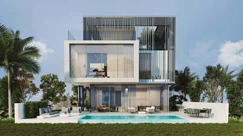 Luxus 5-Makuuhuoneen Villa DAMAC Hillsissa, Dubai myytävänä — 2/19