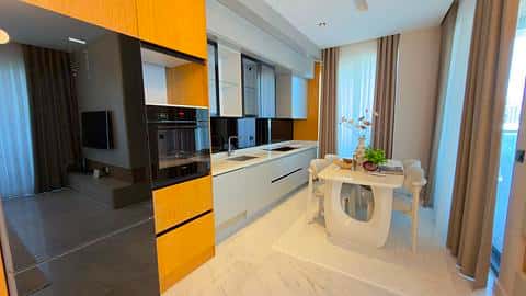 Résidence 2+1 en bord de mer à Kargicak Alanya | Réf ALN-174 — 4/31