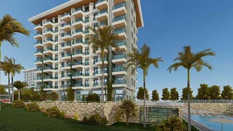 Propriété à vendre à Mahmutlar, Alanya : appartements de 1, 2, 3 chambres avec piscine et salle de gym — 2/10