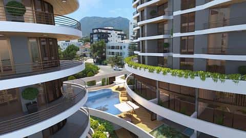 Appartements luxueux dans la région de Kyrenia à Chypre — 6/21