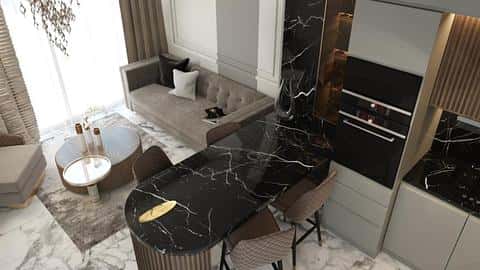 Appartement avec 1, 2 et 3 chambres à vendre à Gazipasa, Alanya avec piscine — 7/19