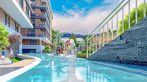 À vendre : appartements de 1 à 4 chambres avec piscine à Beylikduzu, Istanbul — 6/12