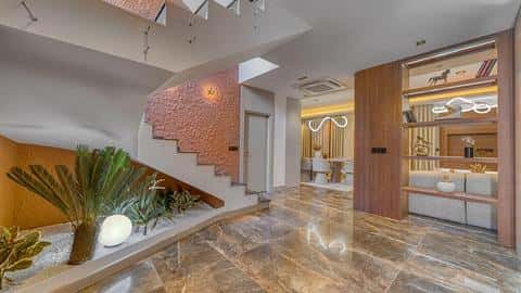 Villa approuvée pour la citoyenneté avec 7 chambres et piscine privée à Alanya Bektas — 7/45