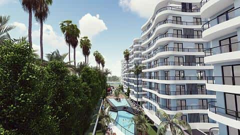 Schitterende complexe residentie in Long Beach, Chypre. — 3/28