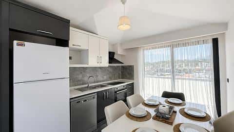 Zariadený 3+1 Penthouse s Výhľadom na More v Kesteli, Alanya — 5/33